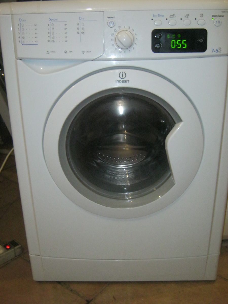 Indesit IWDE 7105 с сушкой из Европы